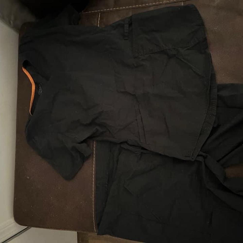Black scrubs